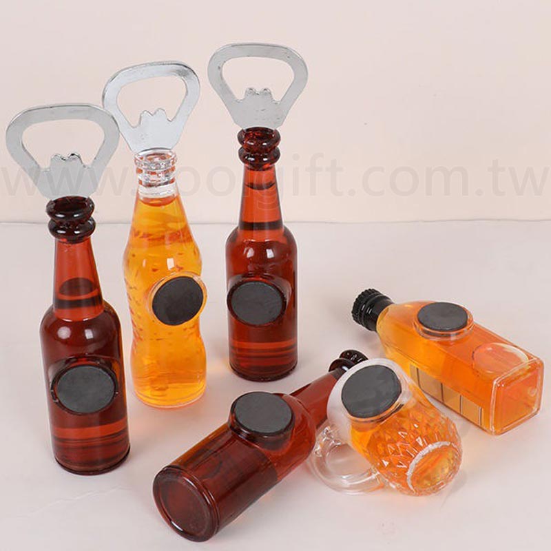 立體酒瓶造型開瓶器