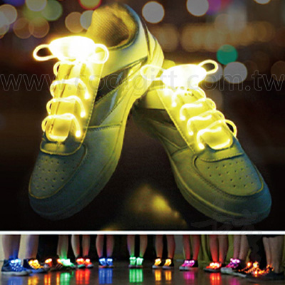 酷炫LED發光運動鞋帶