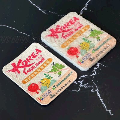 客製彩印木漿海綿