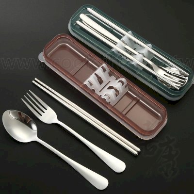 304不鏽鋼餐具3件套