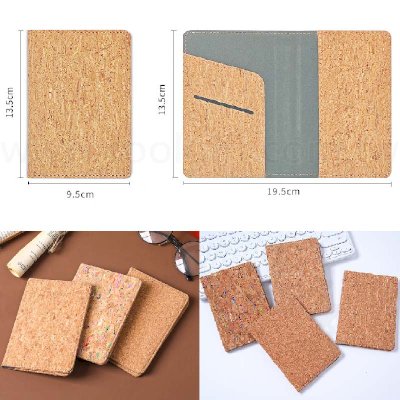 軟木材質護照套尺寸9.5x13.5cm有多種材質款式