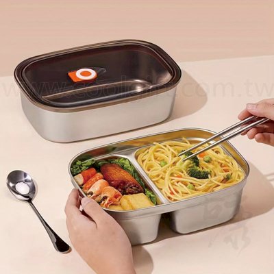 不鏽鋼微波分格保鮮盒