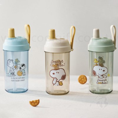史努比餅乾輕巧手提冷飲杯