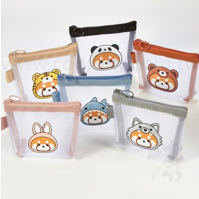 透明網紗零錢包