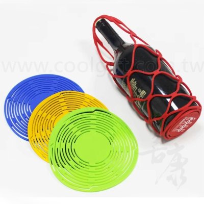 網狀杯墊矽膠飲料袋