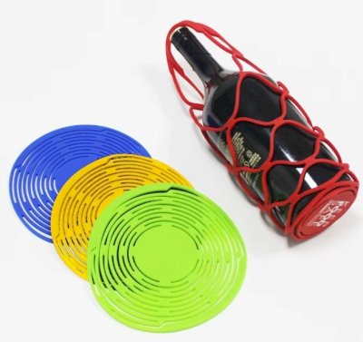 網狀杯墊矽膠飲料袋