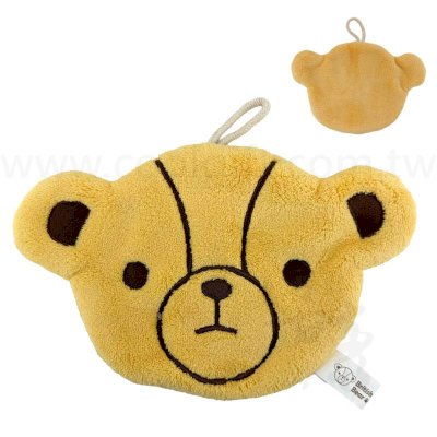 英國熊立體造型擦手巾