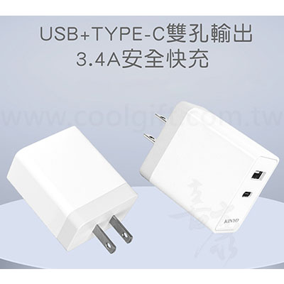 KINYO  USB-C充電器(BSMI認證)