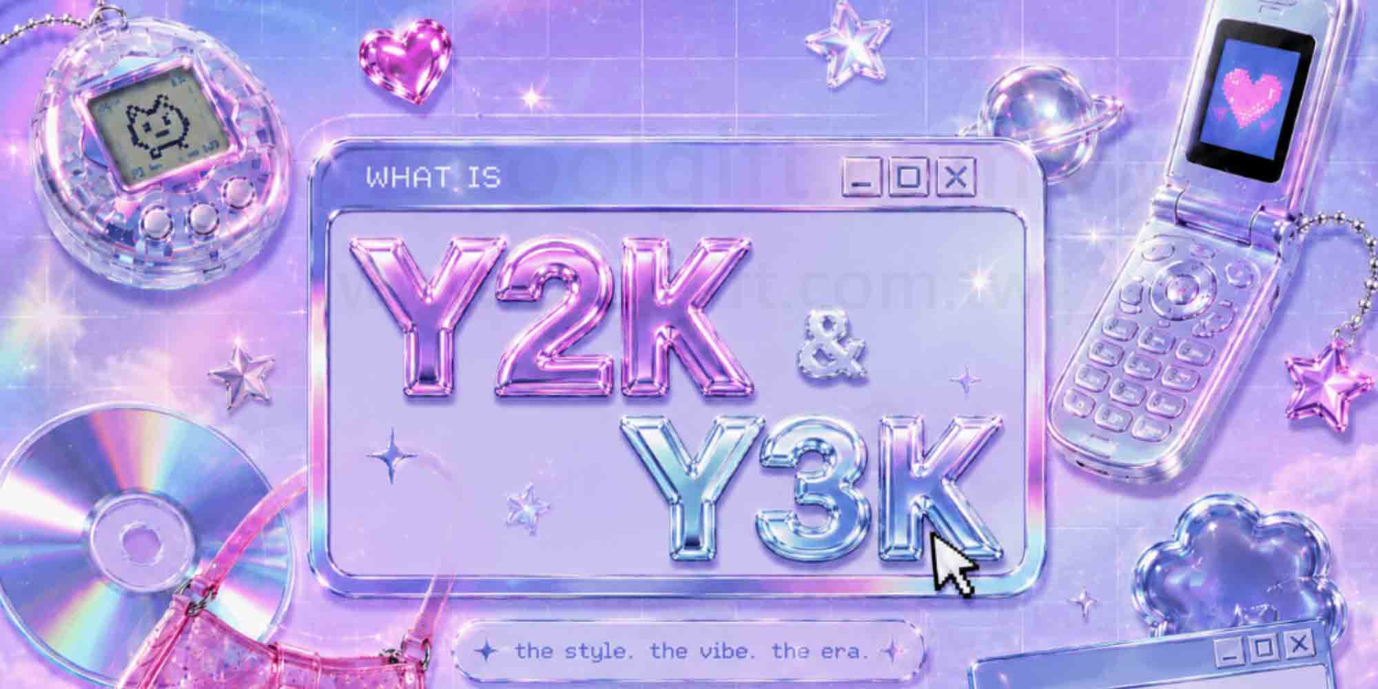 Y2K和Y3K的差別？瞭解復古與未來的流行趨勢
