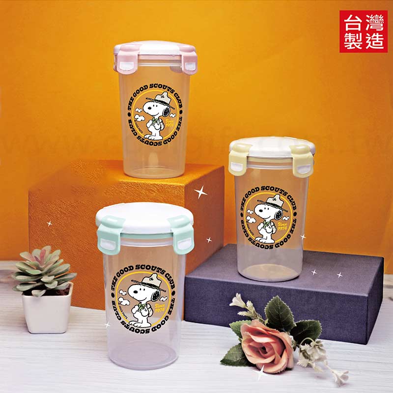 史努比密封扣水杯