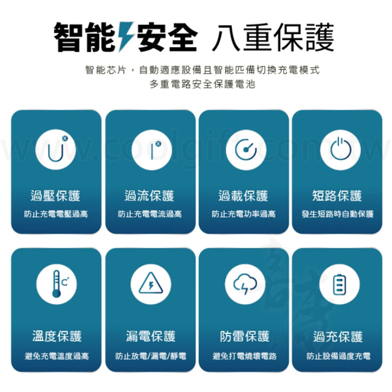 MCK自帶線行動電源(10000mah)