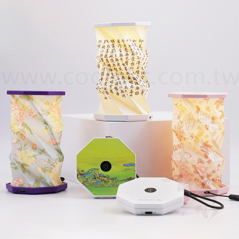 客製彩印迷你旋轉燈