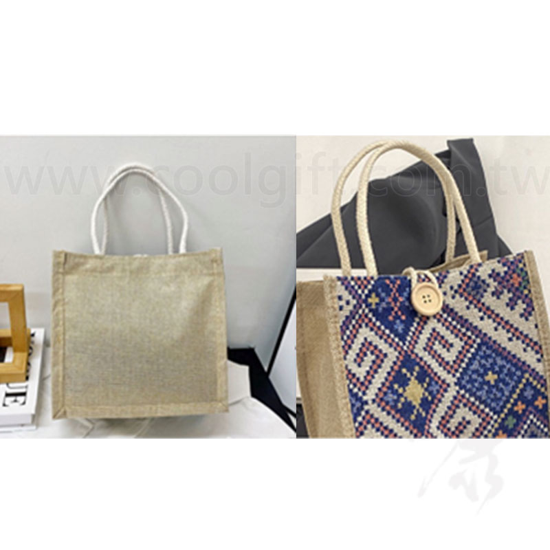 幾何圖編織提袋