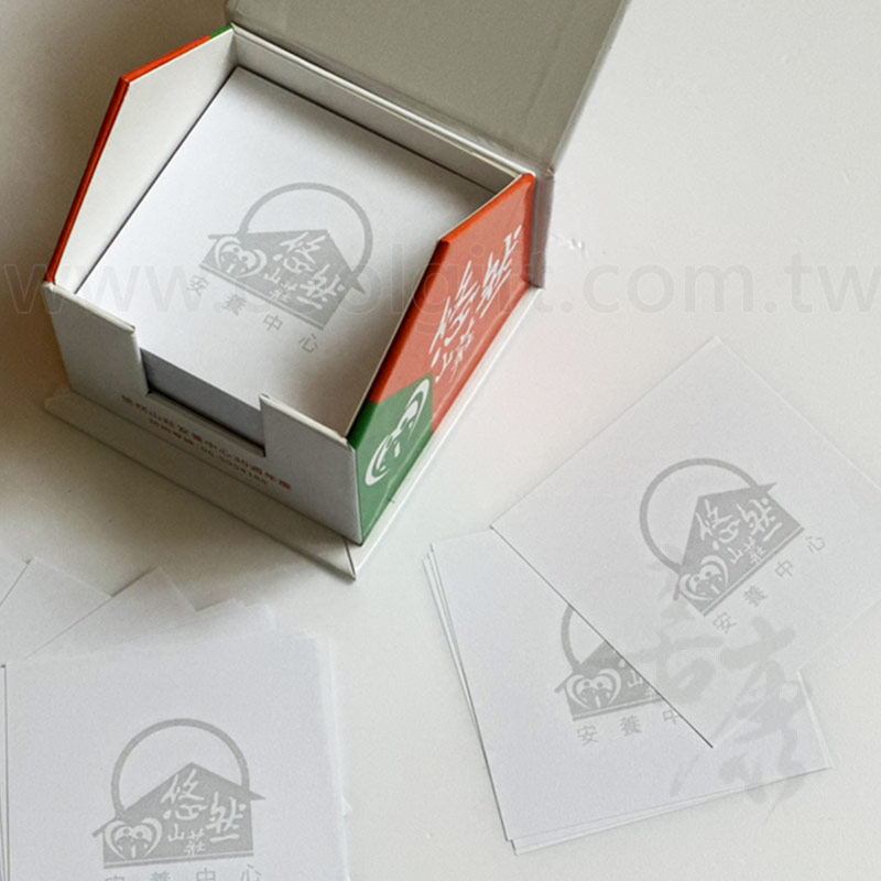 客製立體房子便簽紙座-無蓋