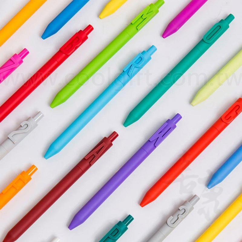 字母廣告中性筆