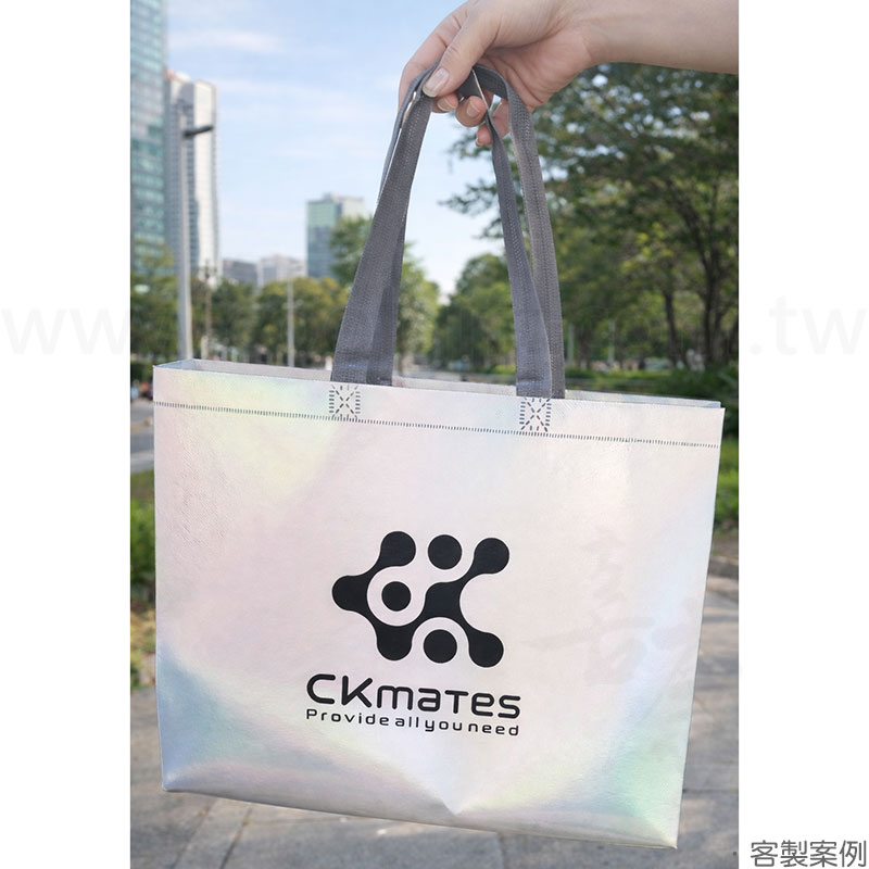 科幻感覆膜熱壓手提袋