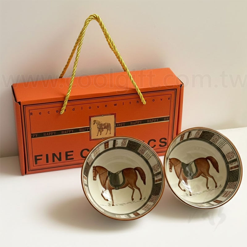 2026馬年陶瓷碗禮盒組