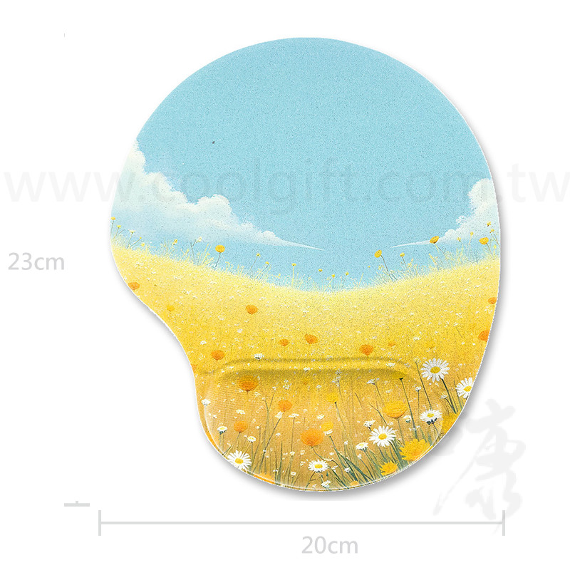 彩色布面護腕滑鼠墊