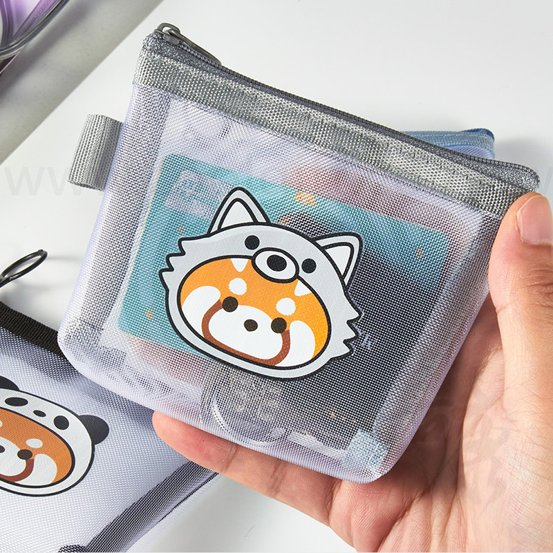 透明網紗零錢包