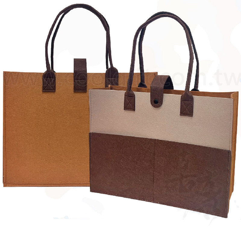 前口袋毛氈布袋