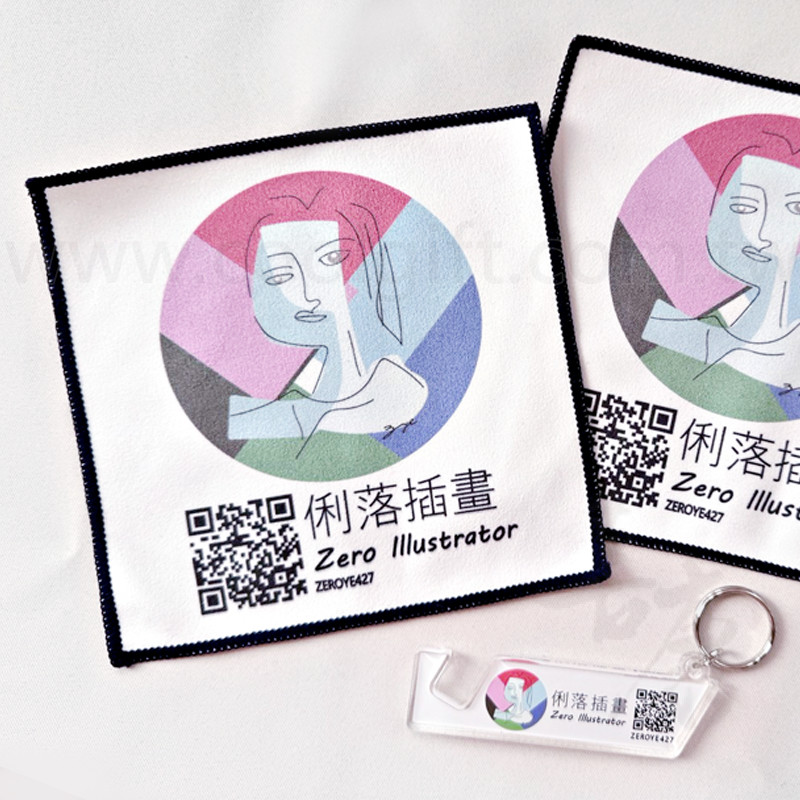 客製化3C手機麂皮擦拭組