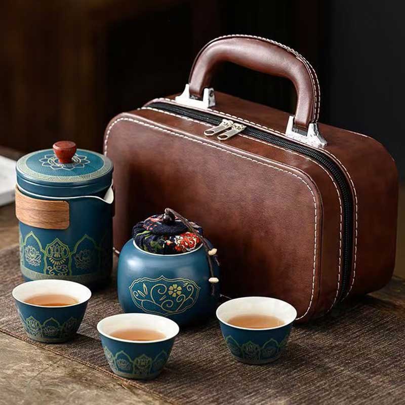 戶外旅行手提茶具組