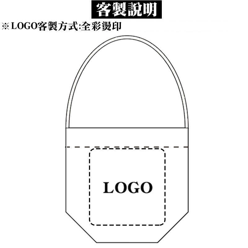 客製化彩色印刷飲料提袋