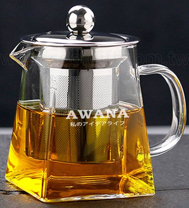 AWANA玻璃耐熱泡茶壺550ml